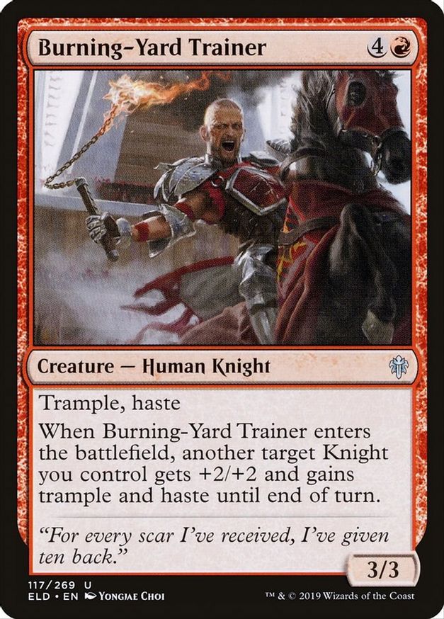 Burning-Yard Trainer | 117