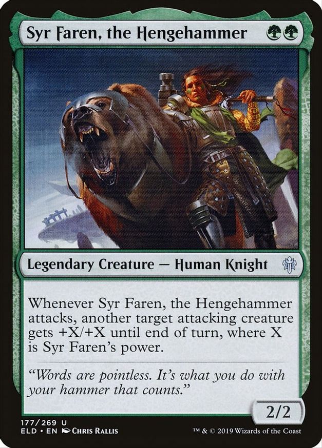 Syr Faren, the Hengehammer | 177