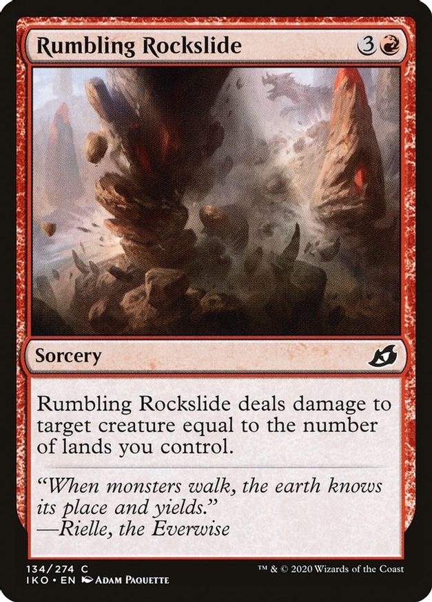 Rumbling Rockslide | 134