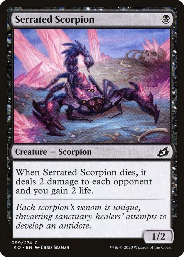 Serrated Scorpion | 99