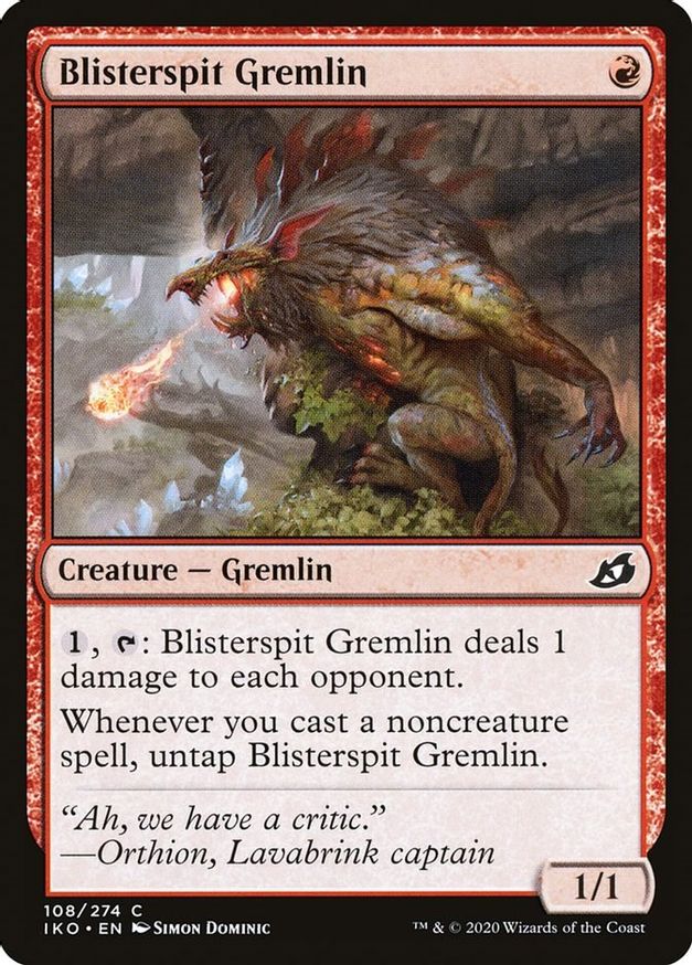 Blisterspit Gremlin | 108