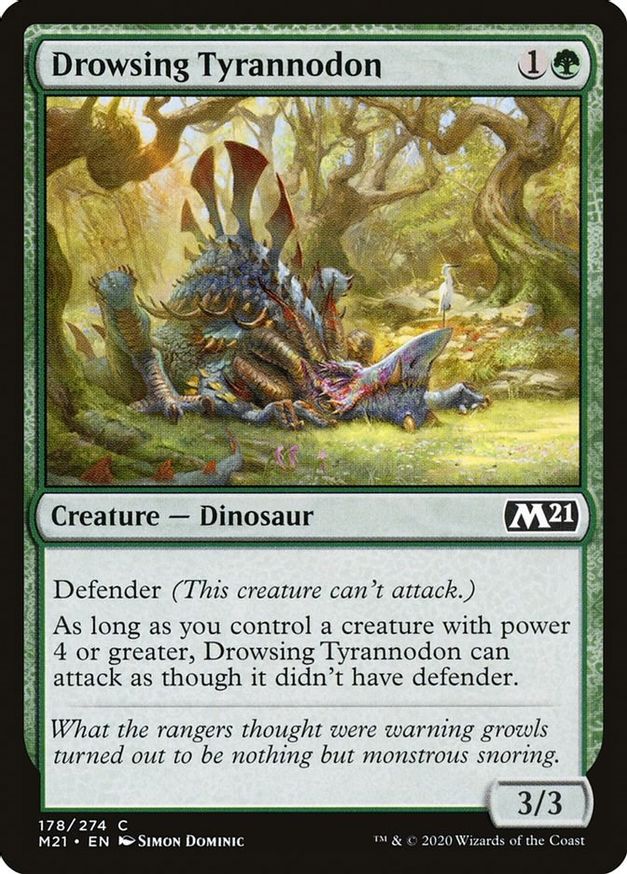 Drowsing Tyrannodon | 178