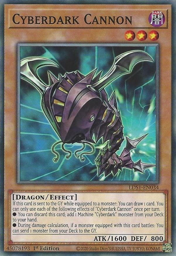 Cyberdark Cannon | LDS1-EN034