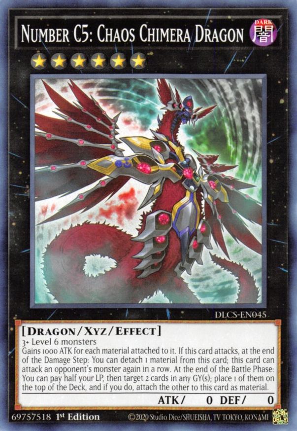 Number C5: Chaos Chimera Dragon | DLCS-EN045