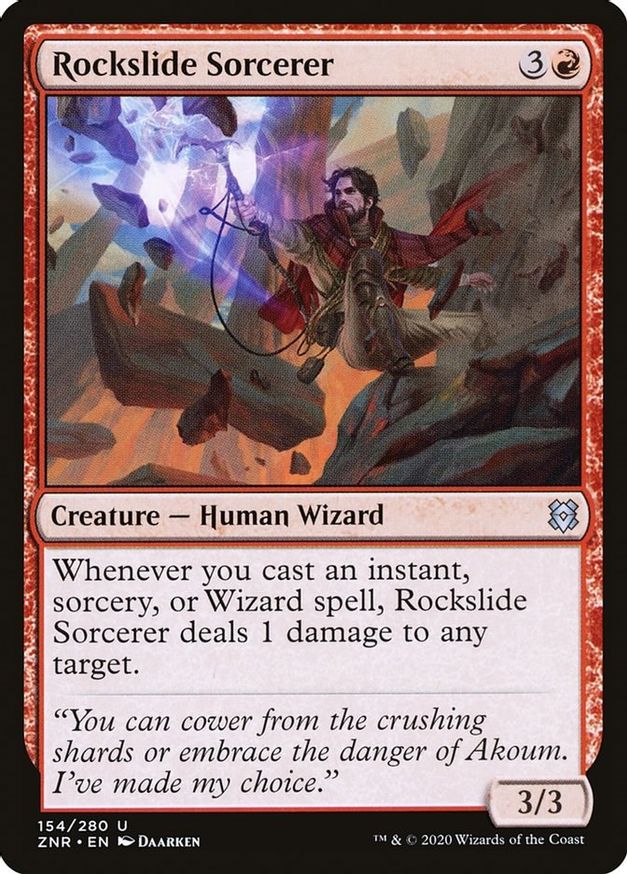 Rockslide Sorcerer | 154