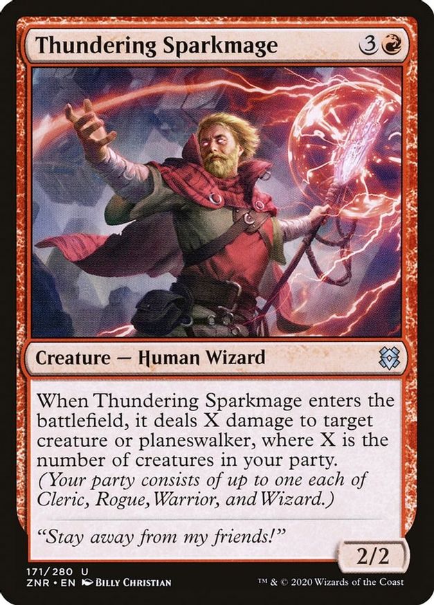 Thundering Sparkmage | 171