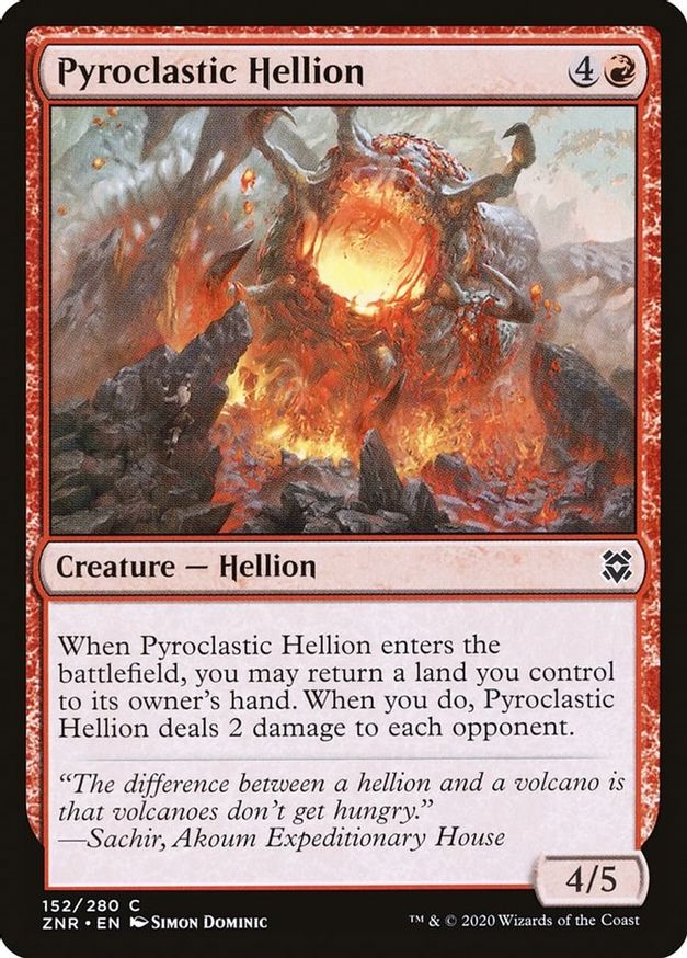 Pyroclastic Hellion | 152