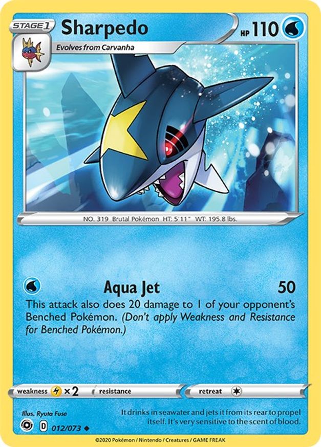 Sharpedo | 12/73