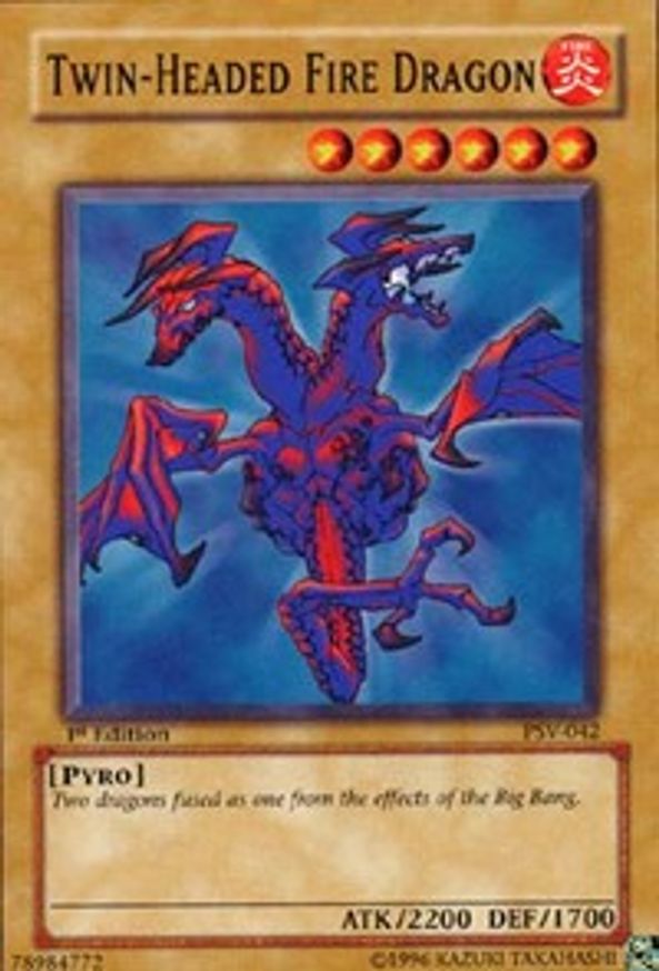 Twin-Headed Fire Dragon | PSV-042