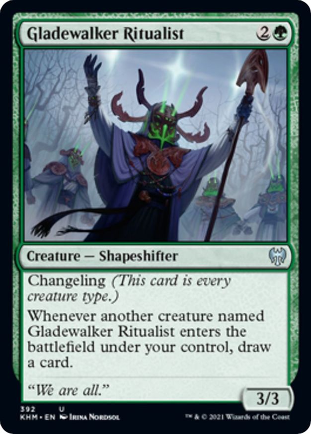 Gladewalker Ritualist | 392