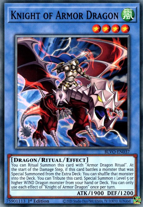 Knight of Armor Dragon | BLVO-EN037