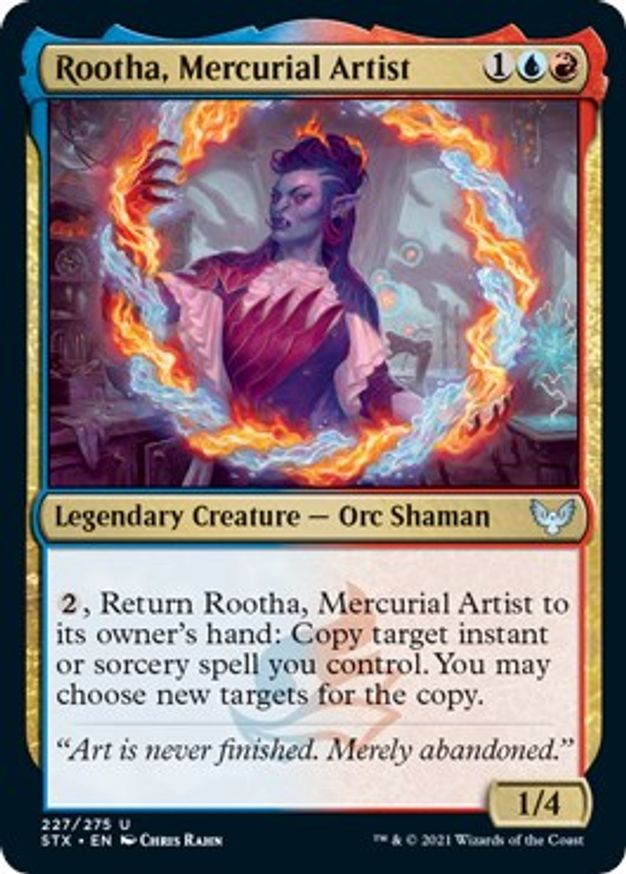 Rootha, Mercurial Artist | 227