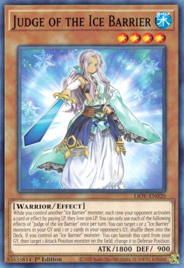 Judge of the Ice Barrier | LIOV-EN020