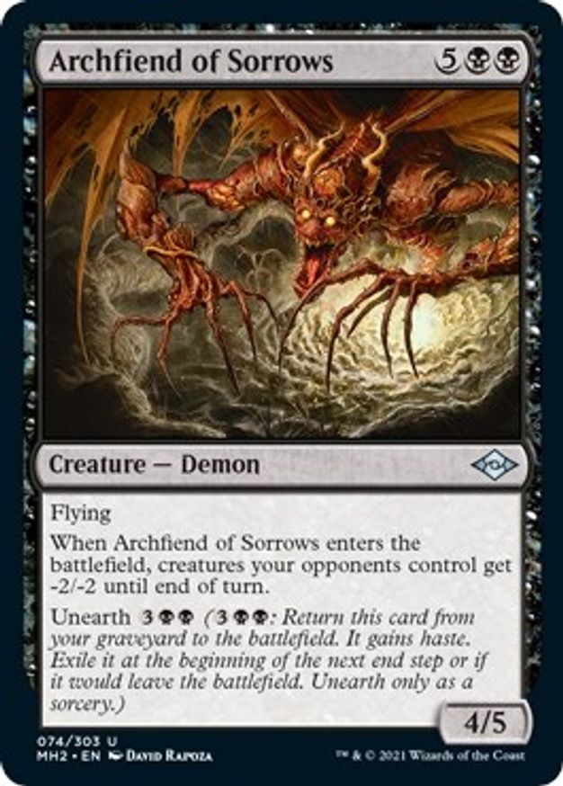 Archfiend of Sorrows | 74