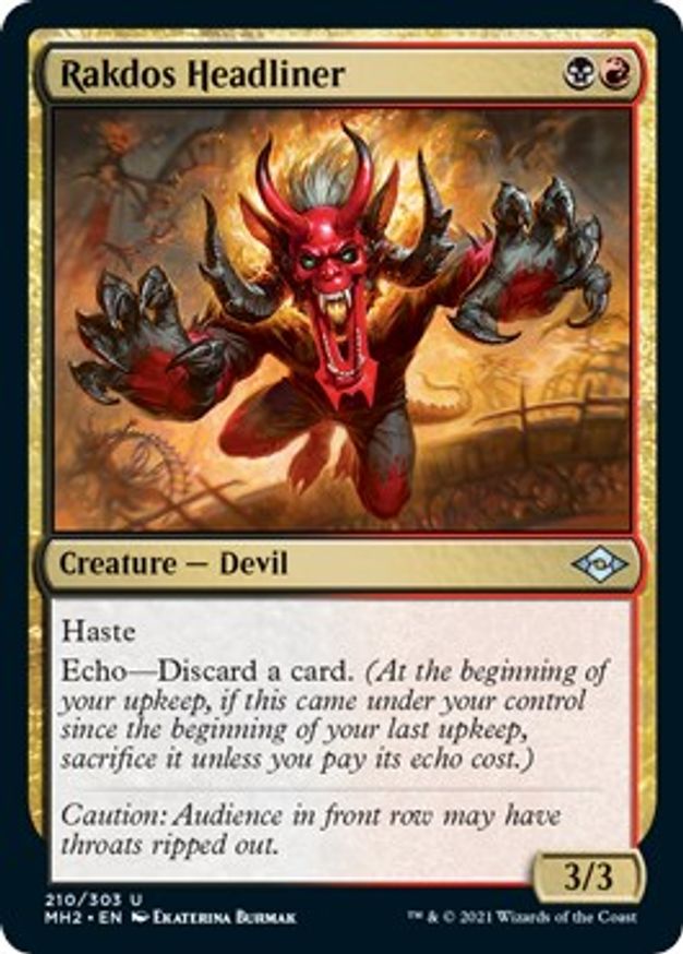 Rakdos Headliner | 210