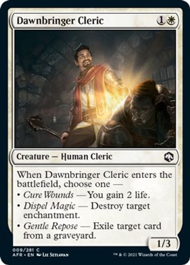 Dawnbringer Cleric | 9