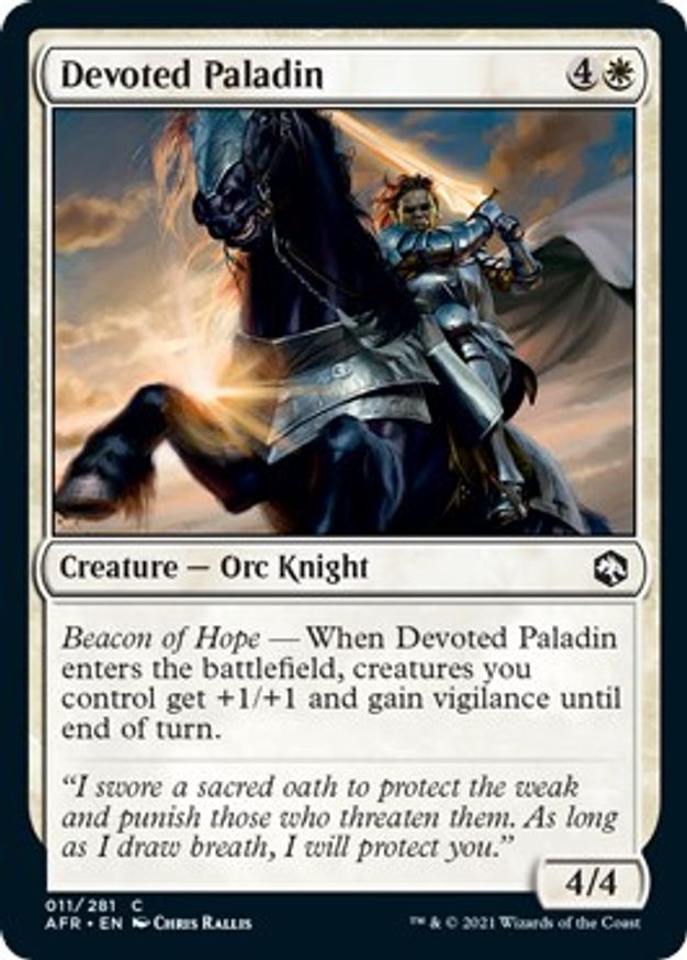 Devoted Paladin | 11