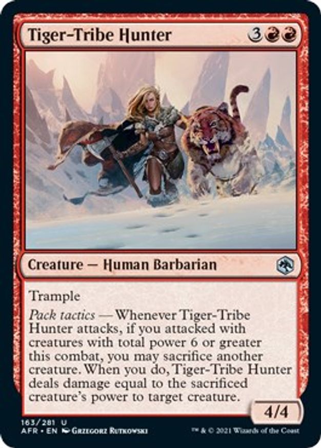 Tiger-Tribe Hunter | 163