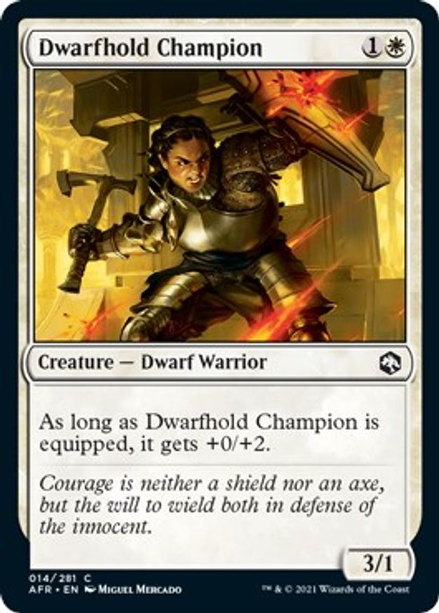 Dwarfhold Champion | 14