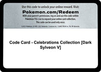 Thumbnail for Code Card - Celebrations Collection [Dark Sylveon V]