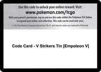 Thumbnail for Code Card - V Strikers Tin [Empoleon V]