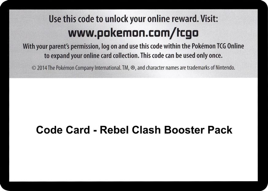 Code Card - Rebel Clash Booster Pack