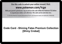 Thumbnail for Code Card - Shining Fates Premium Collection [Shiny Crobat]