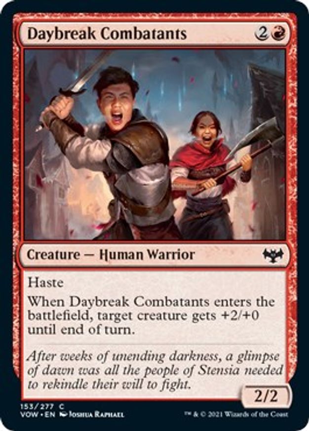 Daybreak Combatants | 153