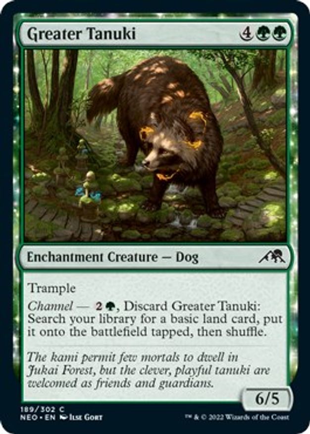 Greater Tanuki | 189