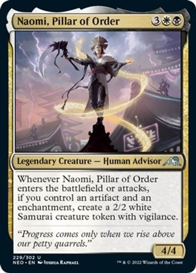 Naomi, Pillar of Order | 229