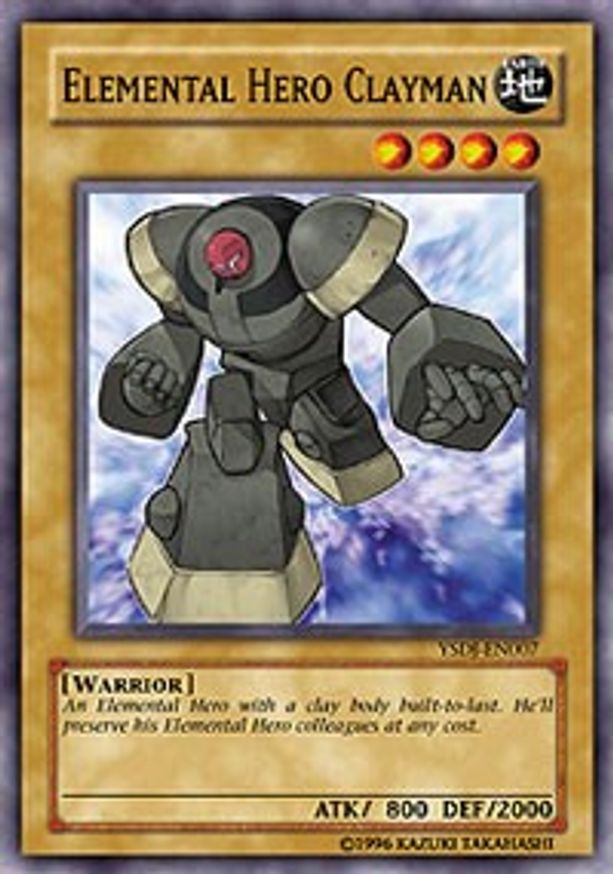 Elemental HERO Clayman | YSDJ-EN007