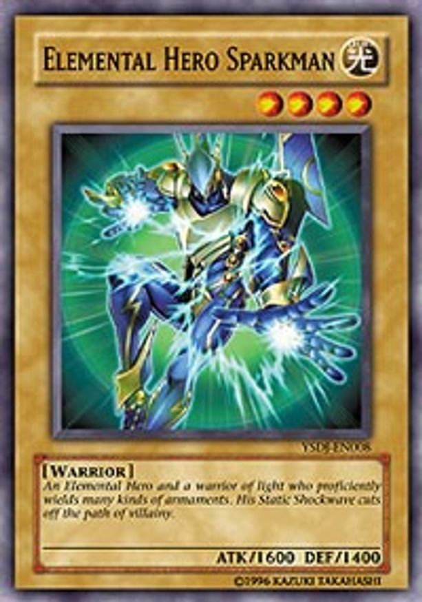 Elemental HERO Sparkman | YSDJ-EN008