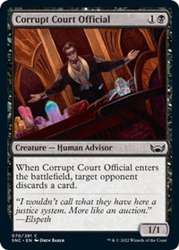 Thumbnail for Corrupt Court Official | 70