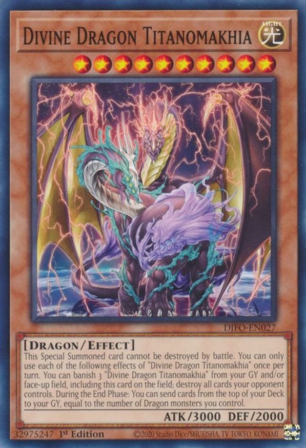 Divine Dragon Titanomakhia | DIFO-EN027