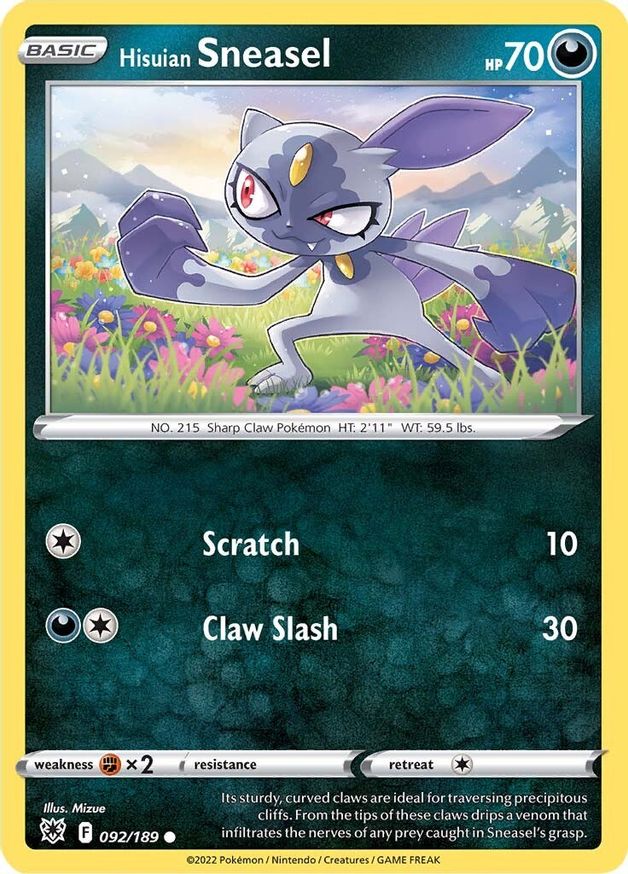 Hisuian Sneasel | 092/189