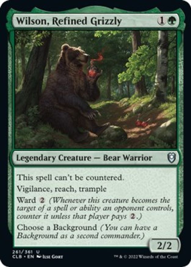 Wilson, Refined Grizzly | 261