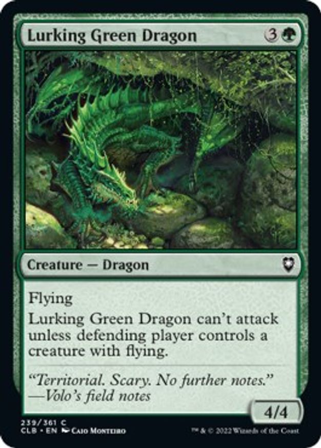 Lurking Green Dragon | 239