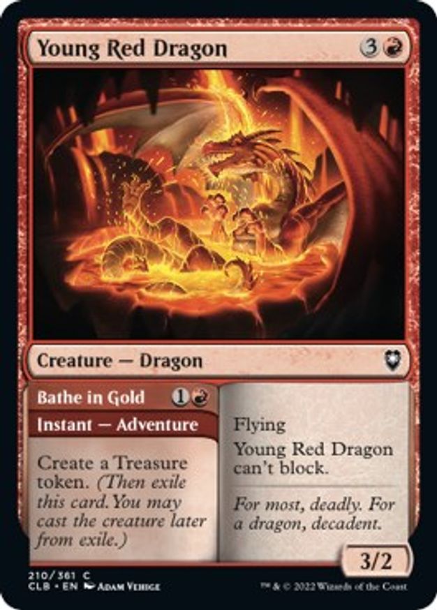 Young Red Dragon | 210