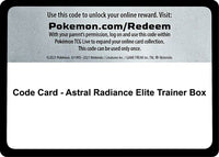 Thumbnail for Code Card - Astral Radiance Elite Trainer Box