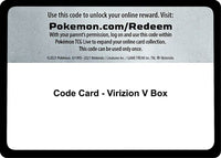 Thumbnail for Code Card - Virizion V Box