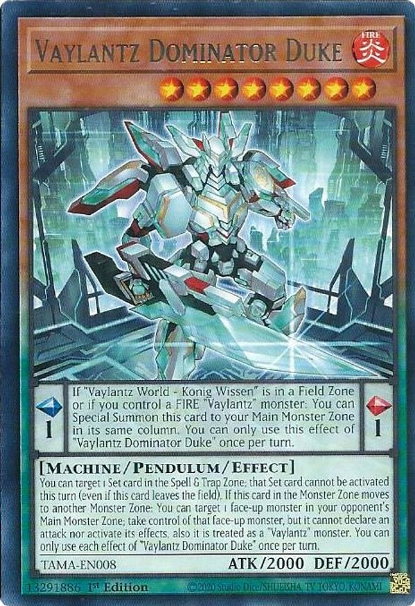 Vaylantz Dominator Duke | TAMA-EN008