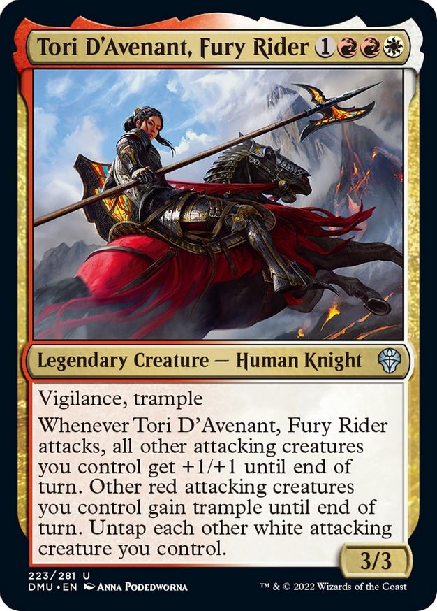 Tori D'Avenant, Fury Rider | 223