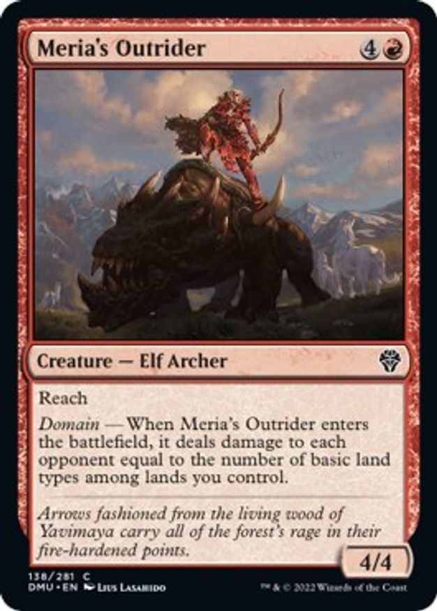 Meria's Outrider | 138