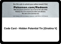 Thumbnail for Code Card - Hidden Potential Tin [Giratina V]