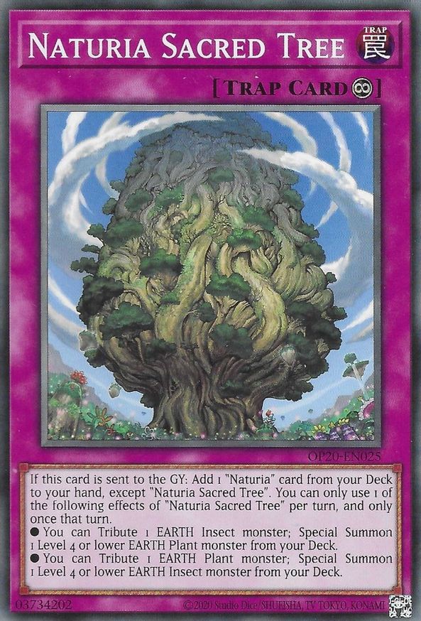 Naturia Sacred Tree | OP20-EN025