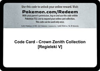 Thumbnail for Code Card - Crown Zenith Collection [Regieleki V]