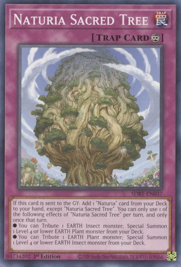 Naturia Sacred Tree | SDBT-EN037