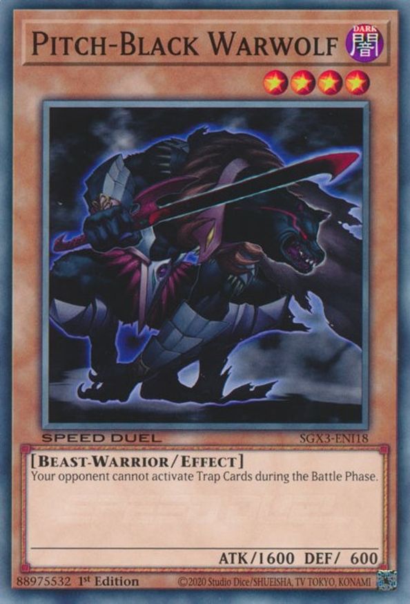 Pitch-Black Warwolf | SGX3-ENI18