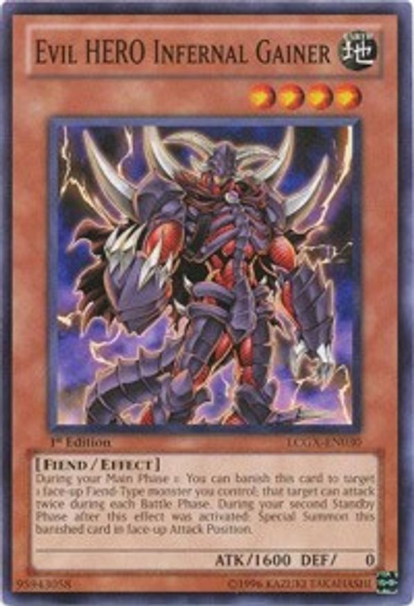 Evil HERO Infernal Gainer | LCGX-EN030