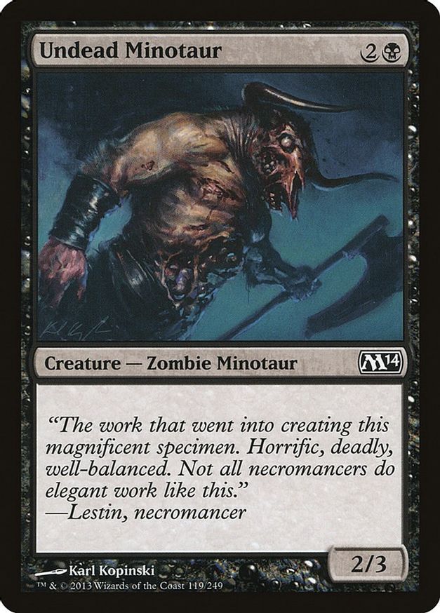 Undead Minotaur | 119